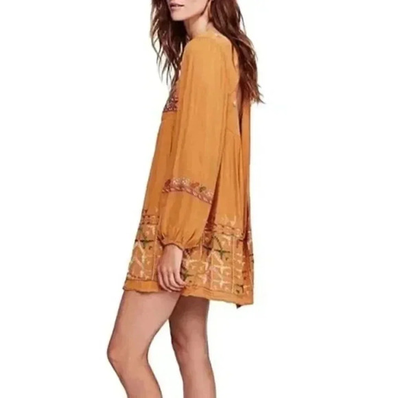 Free People Rhiannon Embroidered Mini Dress - Picture 3 of 9